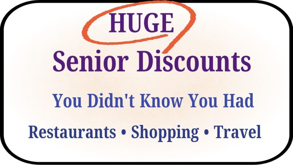Senior Discounts You Didn’t Know You Had: Restaurants, Shopping, Travel & More